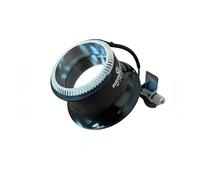Bergeon 7913-4 Eyeglass Watchmaker loupe with Clip 2.5X, Black, Black, Modern