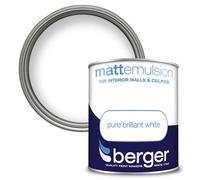 Berger 1L Matt Emulsion Paint White