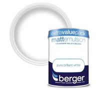 Berger Matt Emulsion Pure Brilliant White - Pure Brilliant White / 3l