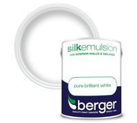 Berger Silk Emulsion Pure Brilliant White - Pure Brilliant White / 5l
