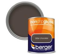 Berger Non Drip Gloss 750ml Bitter Chocolate