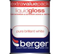 Berger Liquid Gloss Brilliant White 1.25L