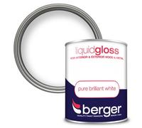 Berger Liquid Gloss Paint Pure Brilliant White - 750Ml