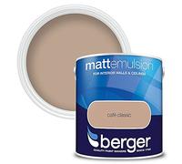 Berger Walls & Ceilings Cafe Classic Matt Emulsion Paint 2.5L