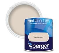 Berger Outdoor Matt Emulsion Canvas Cream 2.5L (748780)
