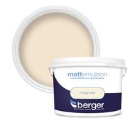 Berger Matt Emulsion Paint Magnolia - 10L
