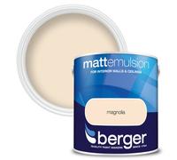 Berger Matt Emulsion Paint Magnolia - 2.5L