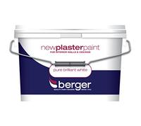 Berger New Plaster Paint Matt 10L Pure Brilliant White (309436)