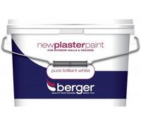Berger New Plaster Paint Matt 10L Pure Brilliant White (309436)