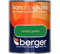 Berger Outdoor Non Drip Gloss Paint 750 ml Henley Green