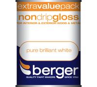 Berger Non Drip Gloss Brilliant White 1.25L