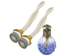 Berger Oil Lamp Wick Replacement for Catalysis Lamp, Burner, Aromatherapy Diffuser, Home Decoration, Silver Head, 2 Pack