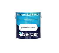 Berger Paint for Kitchen & Bathroom 2.5 litres MATT Brilliant White