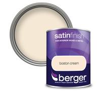 Berger Satin Paint Boston Cream - 750Ml