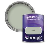 Berger Satin Paint Olive - 750Ml