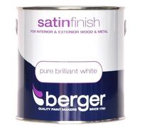 Berger Satin Sheen 2.5lt Brilliant White