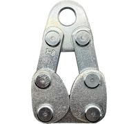 Berger & Schröter 12030 Universal Froschklemme 600kg, 1-8mm (L x B) 120mm x 80mm