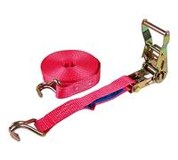 Berger & Schröter 60035 Tie Down Strap, red, 25 x 6000 mm