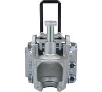 Berger & Schröter Foldable plug-in coupling for rear carrier, game carrier, bicycle carrier, towing hitch