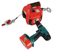 Berger & SchröterBerger & Schroeter Cable Winch 31717 Tensile Force (Standing) = 225 kg Drive via Cordless Screwdriver