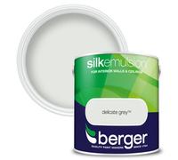 Berger Silk Emulsion Paint Delicate Grey - 2.5L