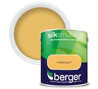 Berger Silk Emulsion Paint Mustard Pot - 2.5L