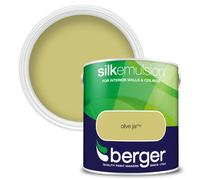 Berger Silk Emulsion Paint Olive Jar - 2.5L