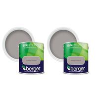 Berger Silk Emulsion Paint Smudge Shadow 2.5L Pack Of 2