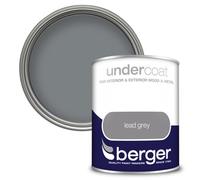 Berger Undercoat Lead Grey Paint - 750Ml