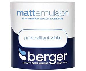 Berger Vinyl Matt 1L Pure Brilliant White