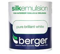 Berger Vinyl Silk 1L Pure Brilliant White