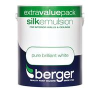 Berger Vinyl Silk 3L Pure Brilliant White