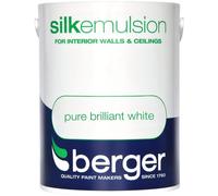 Berger Vinyl Silk 5L Pure Brilliant White