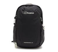 Berghaus 24/7 20L Rucksack with Laptop Sleeve & Walking Pole Holders, Hydration Compatible, Flow Technology, 45x23x22cm (Black)