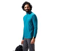 Berghaus 24/7 Long Sleeve Zip Base Layer: Dark Turquoise: L Size: L, C