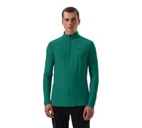 Berghaus 24/7 Long Sleeve Zip Base Layer: Meadow Green: XL Size: XL, C