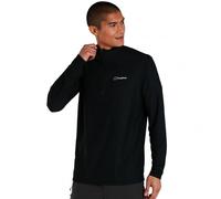 Berghaus 24/7 Mens Long Sleeve Zip Base Layer Fleece | Blue / Black