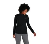 Berghaus Women's 24/7 Half Zip Long Sleeve Tech Baselayer T-Shirt, Black, 14