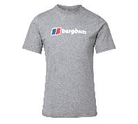 Berghaus Big Classic Logo Short Sleeve T-shirt Grey XS Man