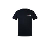 Berghaus Men's Class Logo T-Shirt | 100% Cotton Non-Technical T-Shirt, Black/Black, M