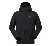 Berghuas Men's Arnaby Hooded Jacket, Black, M