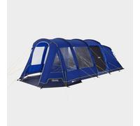 Berghaus Adhara 700 Nightfall Tent for 7 People with Darkened Bedrooms, Living Area, 7 Man, Easy to Pitch, Tunnel, Sewn In Groundsheet, Large and Spacious, Family Camping, Festivals, 6000mm HH, Blue