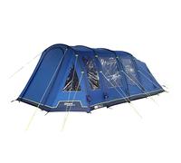 Berghaus Air Adhara 700XL Nightfall 7 Man Tent with Darkened Bedrooms, Spacious Living Area & Sewn In Groundsheet, 7 People, Easy to Pitch, Tunnel Design, Family Camping & Festivals, 6000mm HH