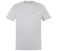 Berghaus Men's Class Logo T-Shirt, Grey Marl Bci, S