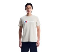Berghaus Class XL Logo T Shirt Stone Grey Chest Print Cotton Tee Top Medium