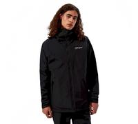 (M, Black/Black) Berghaus Mens Deluge Pro 3.0 Hydroshell Waterproof Insulated Jacket