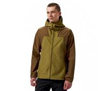 Berghaus Deluge Pro 3.0 Waterproof Jacket: Green/Brown: M Size: M, Col