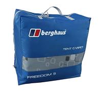 Berghaus Freedom 5 Triple Layered Insulating Tent Carpet, Luxuriously Soft Tent Carpet, Camping Equipment, Grey, One Size