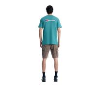 Berghaus Front & Back T Shirt Calgary Blue Backprint Cotton Tee Top XXL