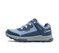 Berghaus Kids’ Galactic Low Walking Shoe with High Traction Sole, Waterproof, Breathable, Lightweight, Vegan Friendly Trainers (Navy, UK Footwear Size System, Big Kid, Numeric, Medium, 5)